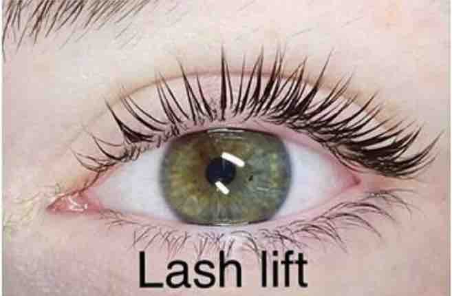 Keratin Lash Lift and tint