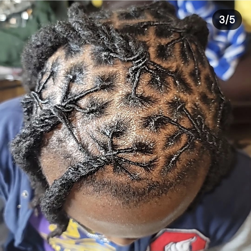 Retwist (Tradition Locs) at Graceful Hands Locs by Bee in Des Moines, IA