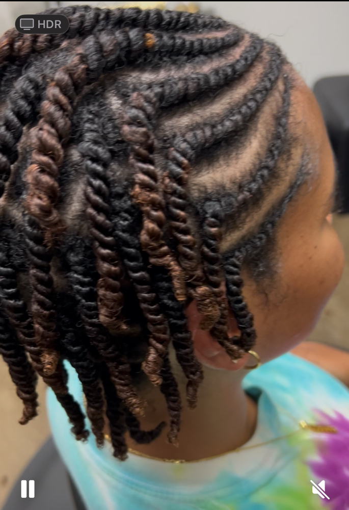 Two Strand Flat Twist