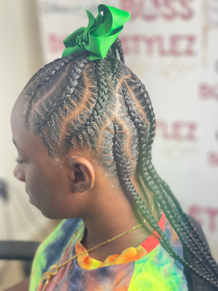 Kids Stitched Pony Up&Down