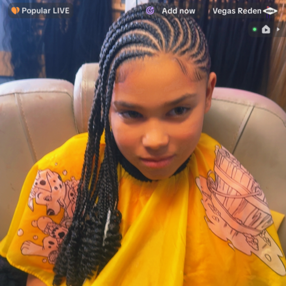 Lemonade Braids at Lucky Your Hair Salon in Toledo, OH