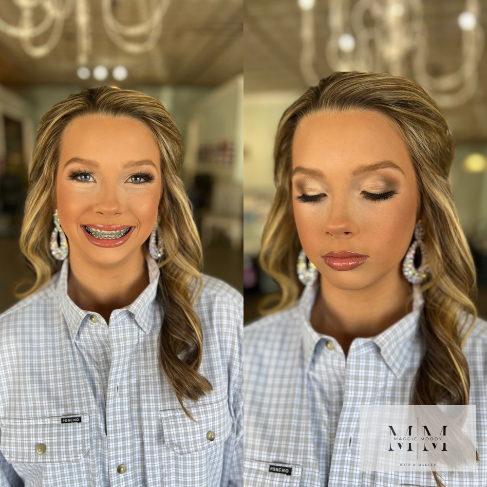 little girl hair & makeup
