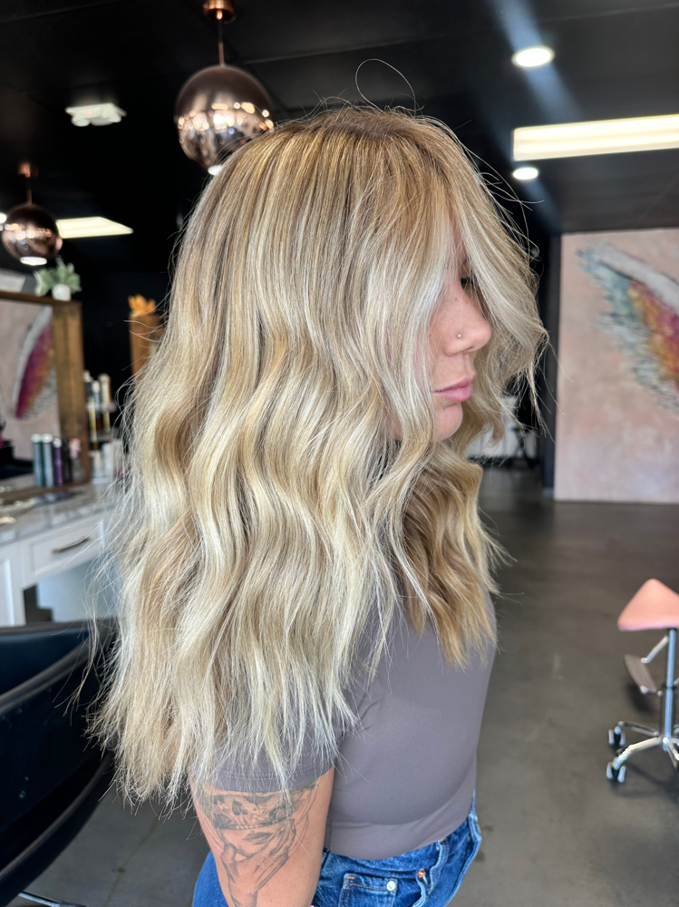 Partial Blonding/ Balayage at Mary @ GURU in Murrieta, CA