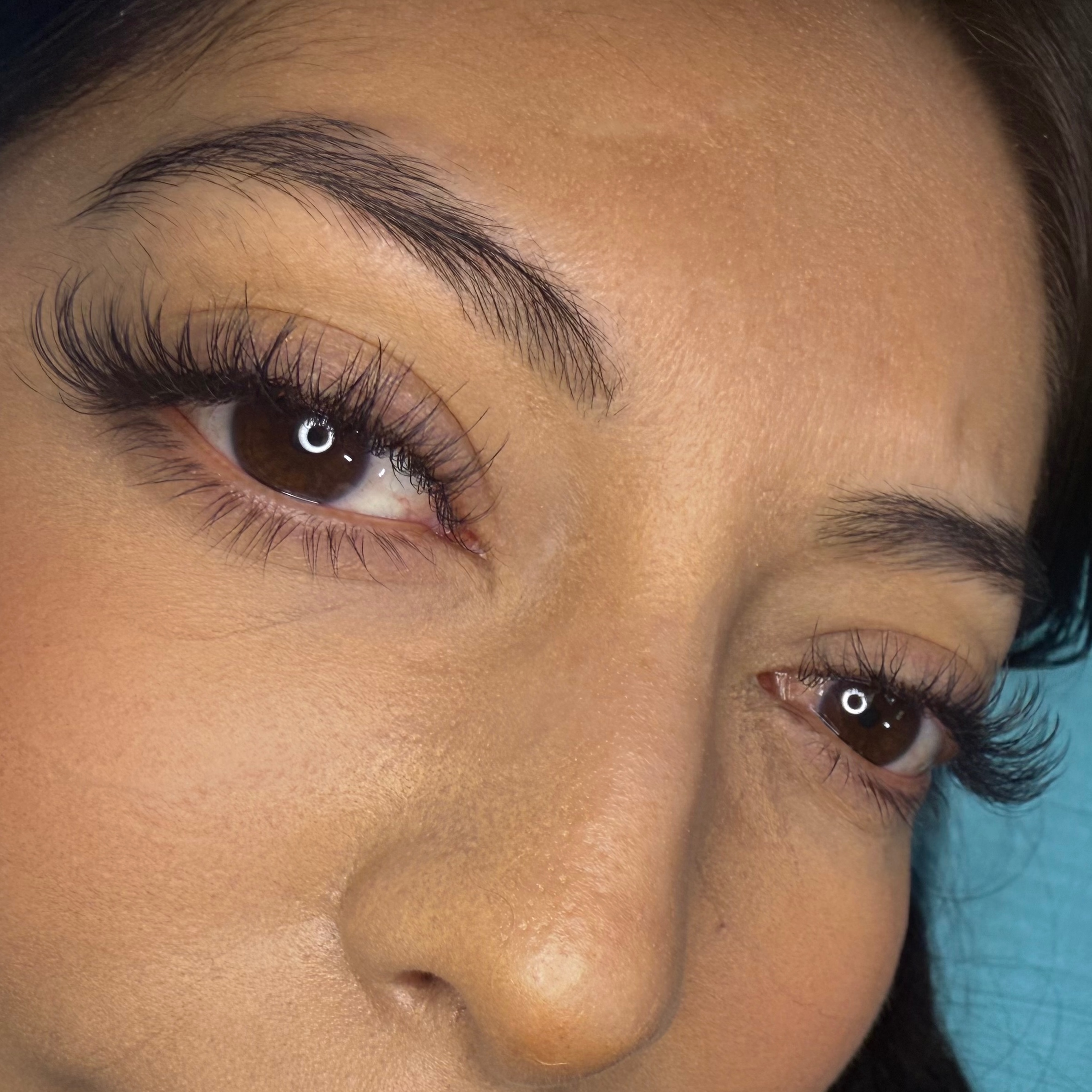 Angel Eyelash extensions- Full set at Aloha Lashes and Brows in Ventura, CA