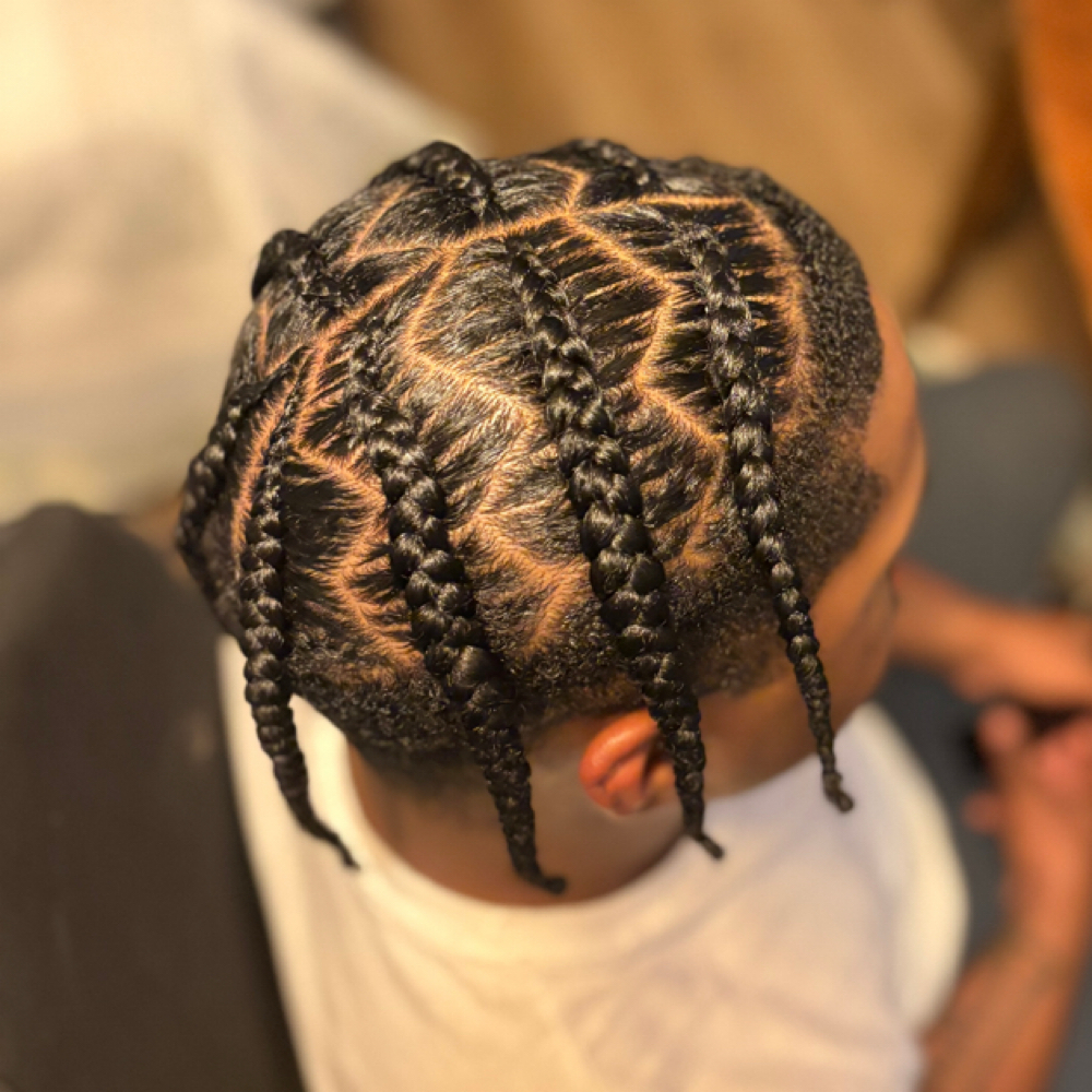 Men Braids at Jay Bee Effect in Wilmington, NC