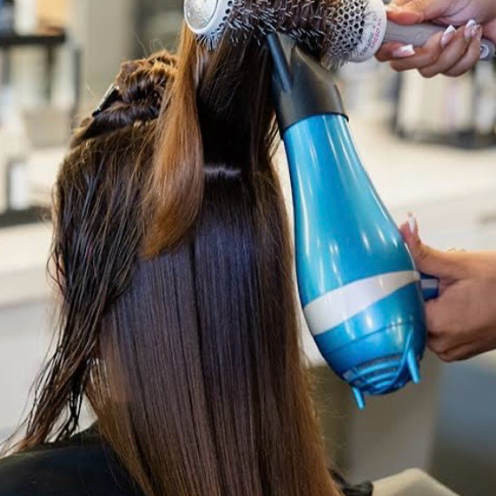 Shampoo & blowout at The Salon at 900 in Forty Fort, PA