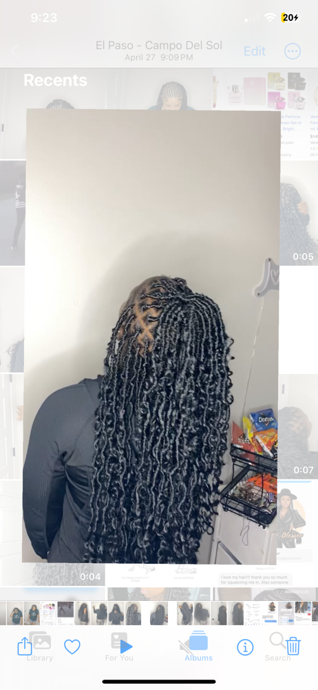 Goddess Soft Locs/Synthetic Curls