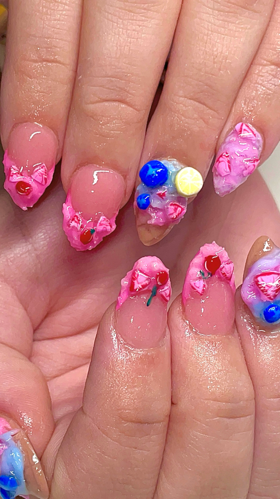 Medium Structure Gel Fill In at Nailsxk in Anniston, AL