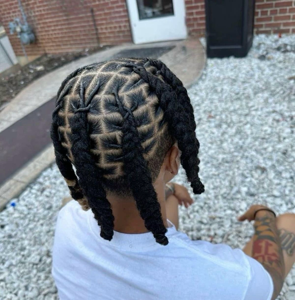 Mens Invisble Loc Styles