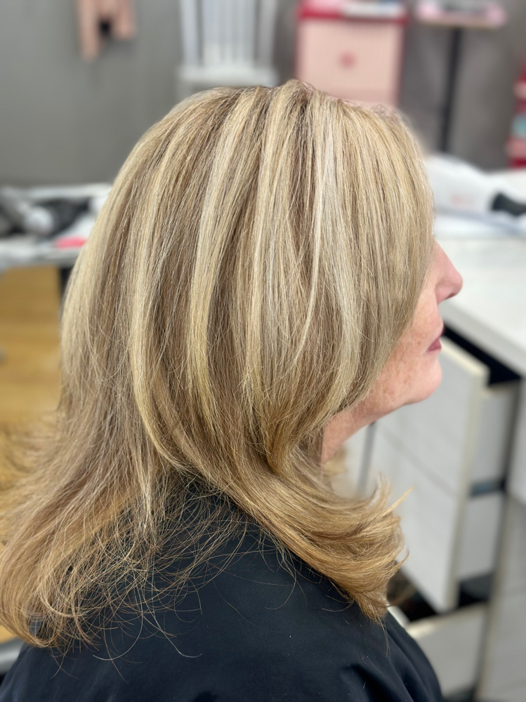 Full Highlights, Gloss & Blowout