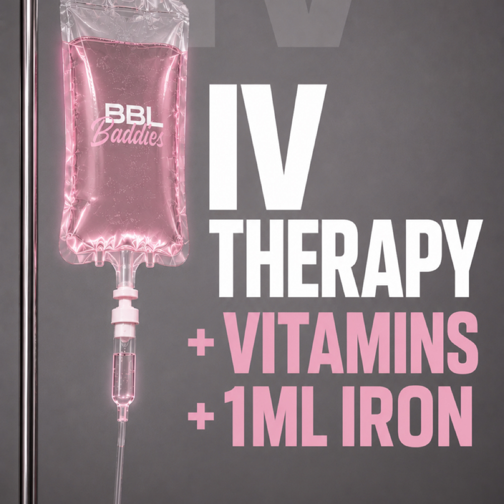IV THERAPY DRIP + 1ML IRON at BBL BADDIES in Miami, FL