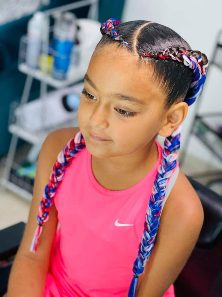Feed In Dutch Braids