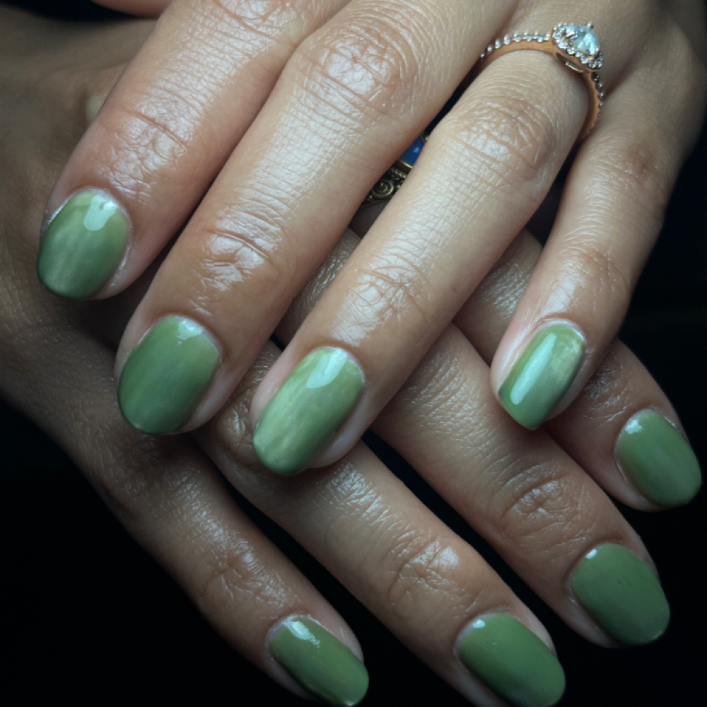 Simple Gel Manicure at Haunting Beauty in Bakersfield, CA