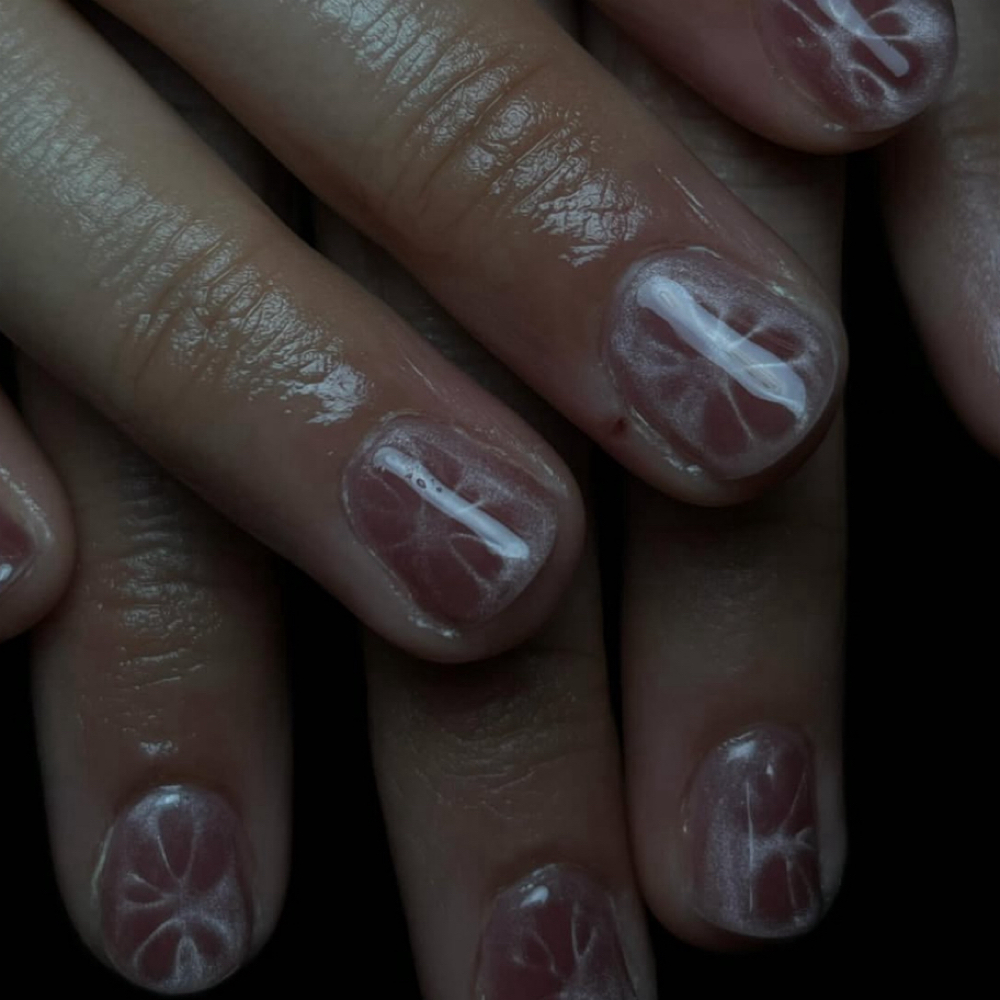 Simple Gel Manicure at Haunting Beauty in Bakersfield, CA