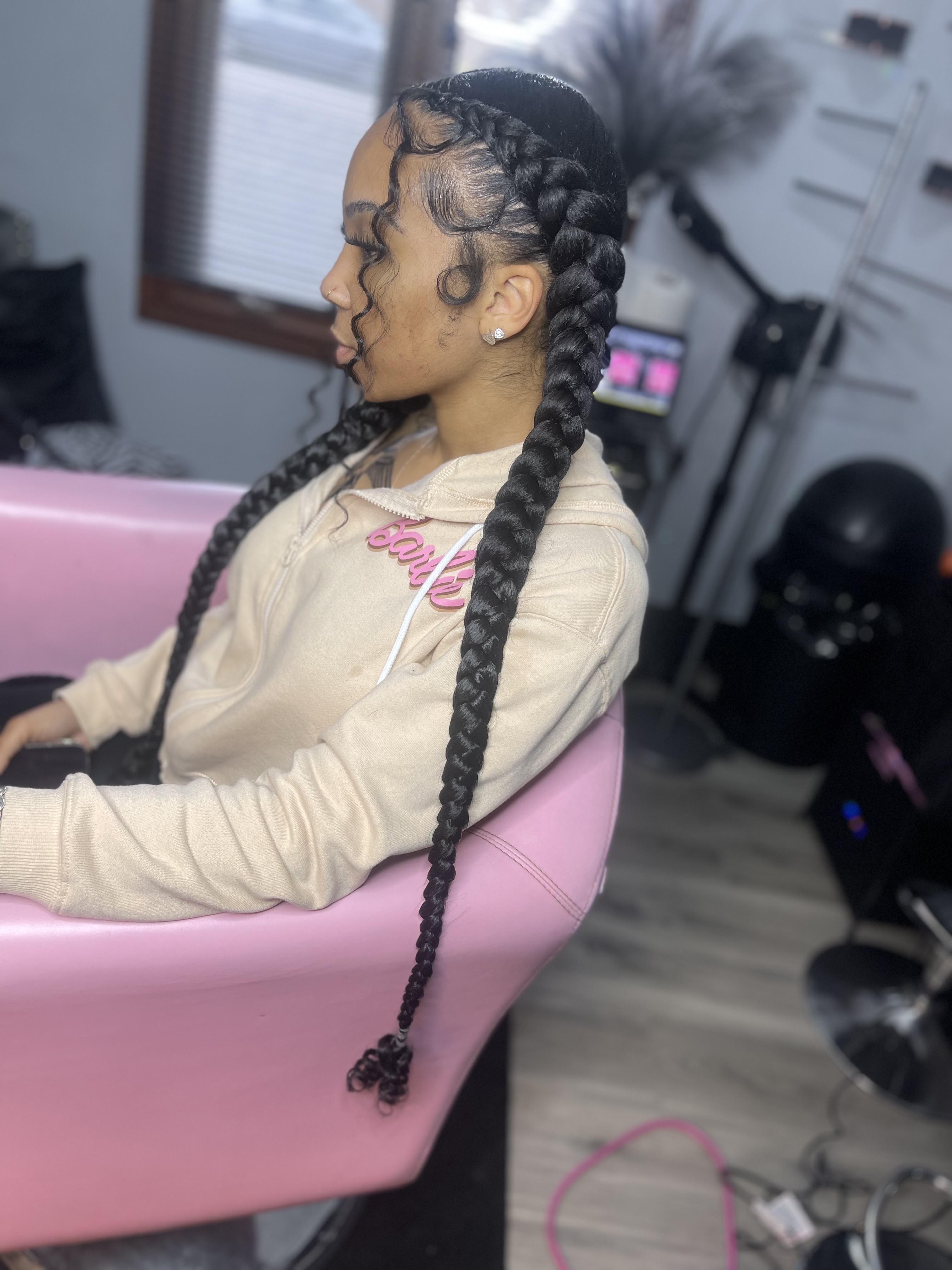 2 Barbie Braids at The TreJa Touch in Indianapolis, IN