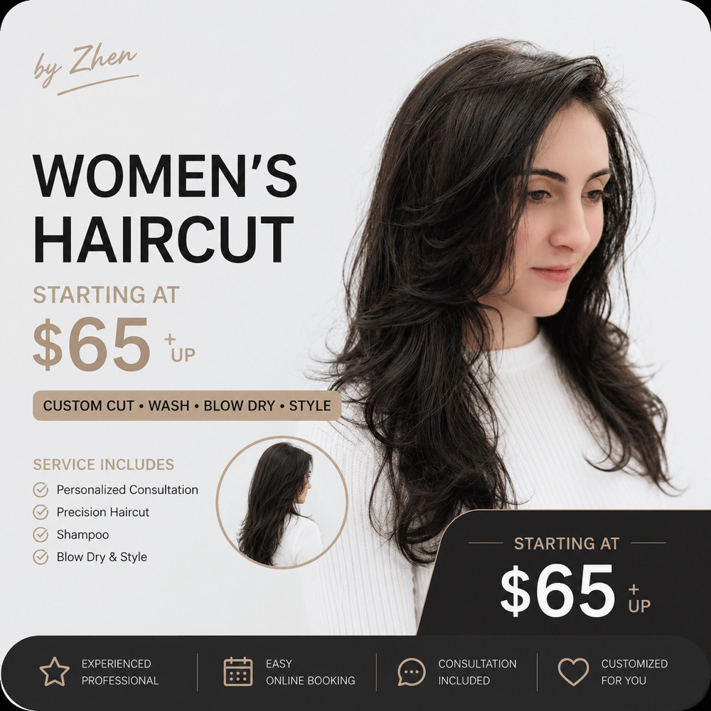 Long Haircut at Zhen Hair & Beauty in Boston, MA
