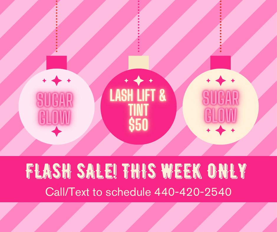 Flash Lash Lift And Tint $50