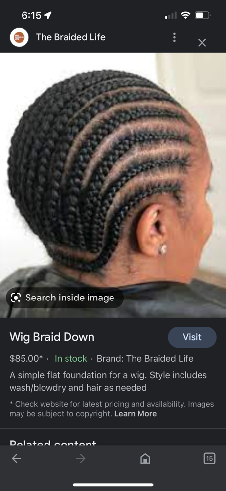 Braid Down For Wigs / crochet’s