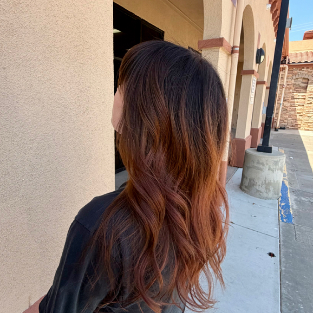 Custom Highlights at Anna Garcia Hair in Manteca, CA