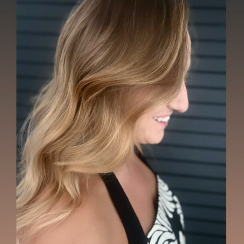 Full Hand Painted Balayage at Jayme DiGiulio/ Blush + Ivy Salon in Wheaton, IL