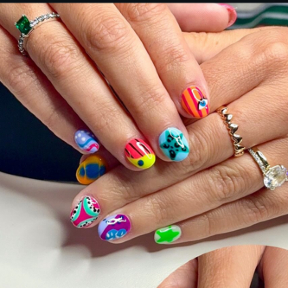 Builder Gel – Detailed Nail Art at Smooth Society Studio in Weatherford, TX