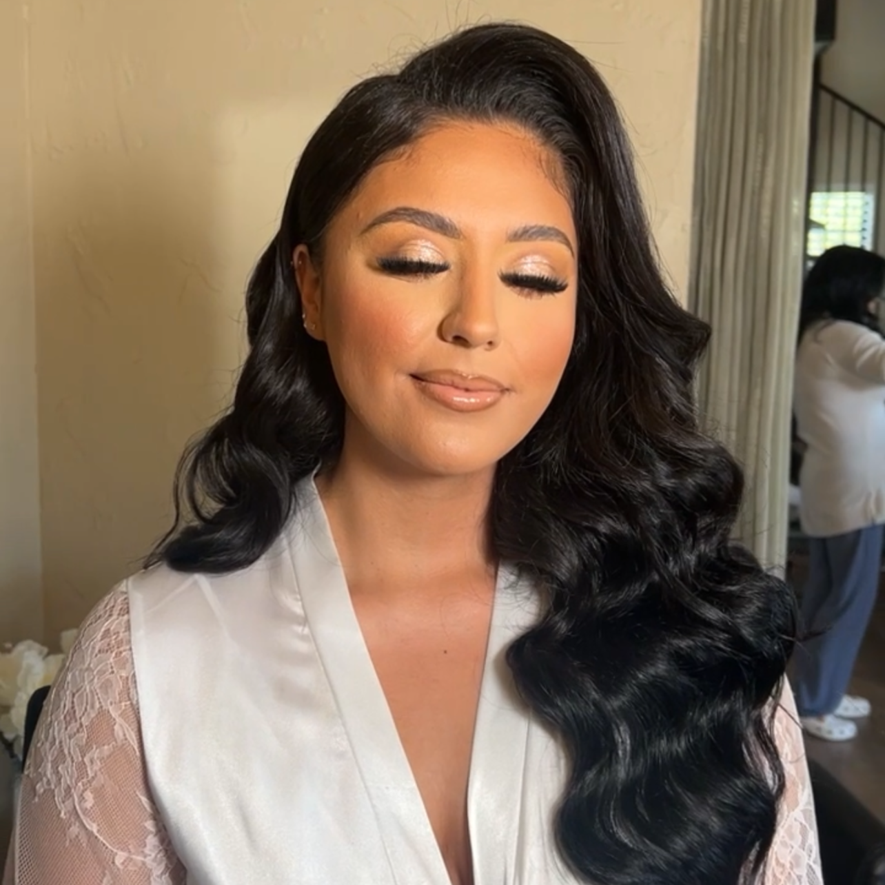 Bridal Trial at Makeupbyalfonso studio in Dallas, TX