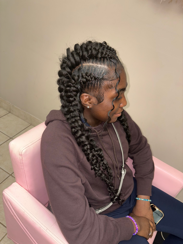 Butterfly Braids at Crowned Beauty Studios LLC in Detroit, MI