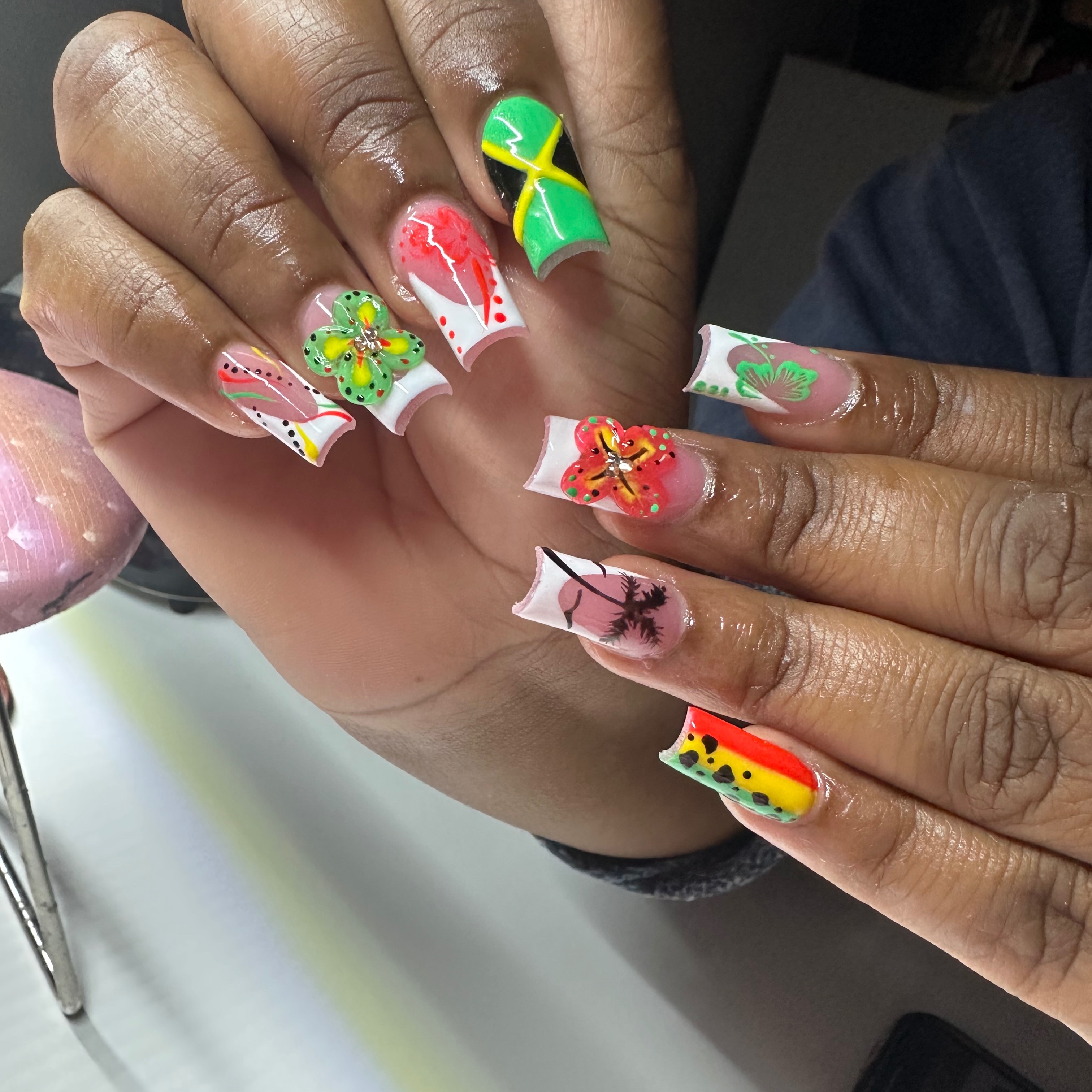 Island Gyal Vibes at Graynailsllc in Alachua, FL