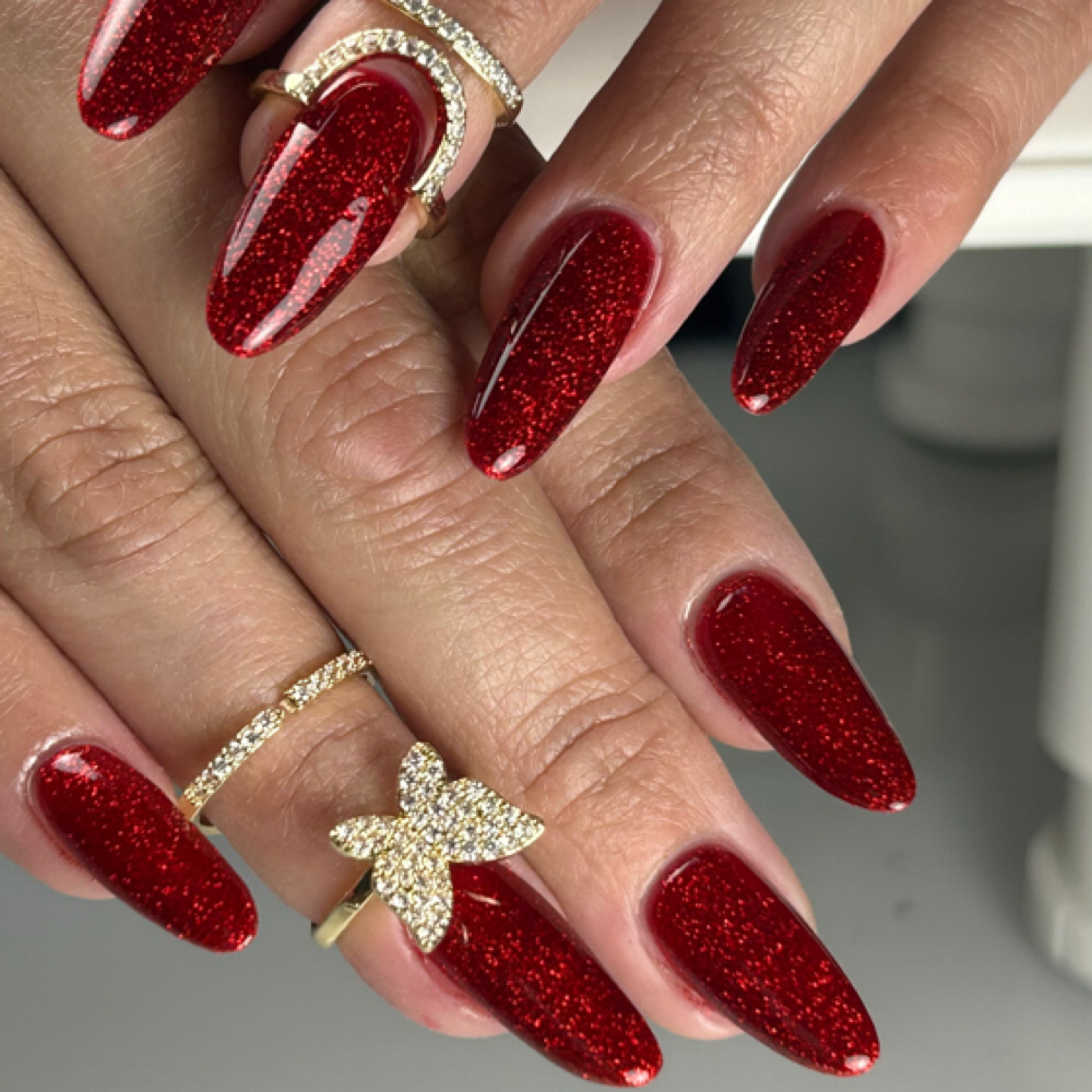 Set de acrylic at YB Nails in Port St Lucie, FL