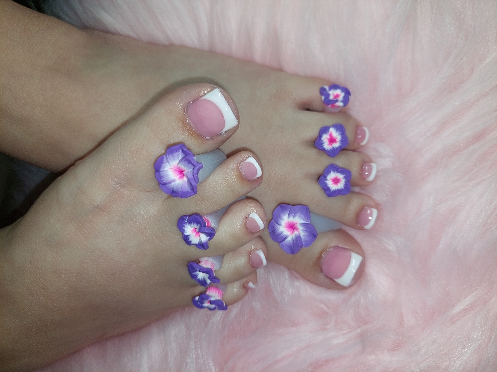 Acrylic Toe Nails Full Set