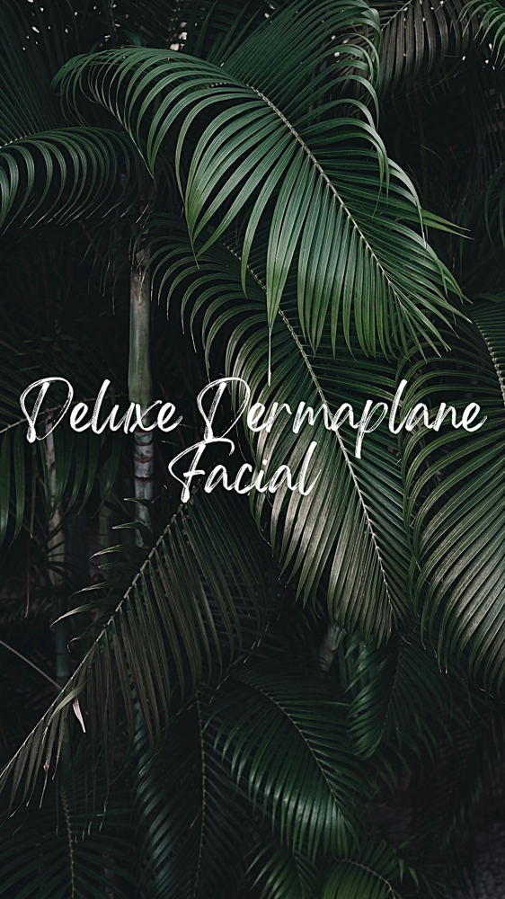 Deluxe Dermaplane Facial