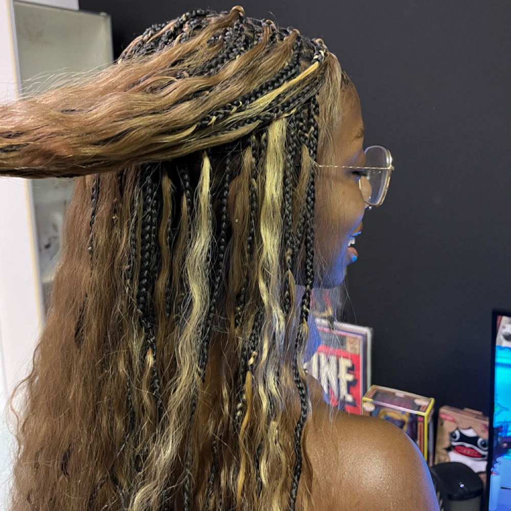 Mermaid Braids at Sunlit Salon & Co. in Denton, TX