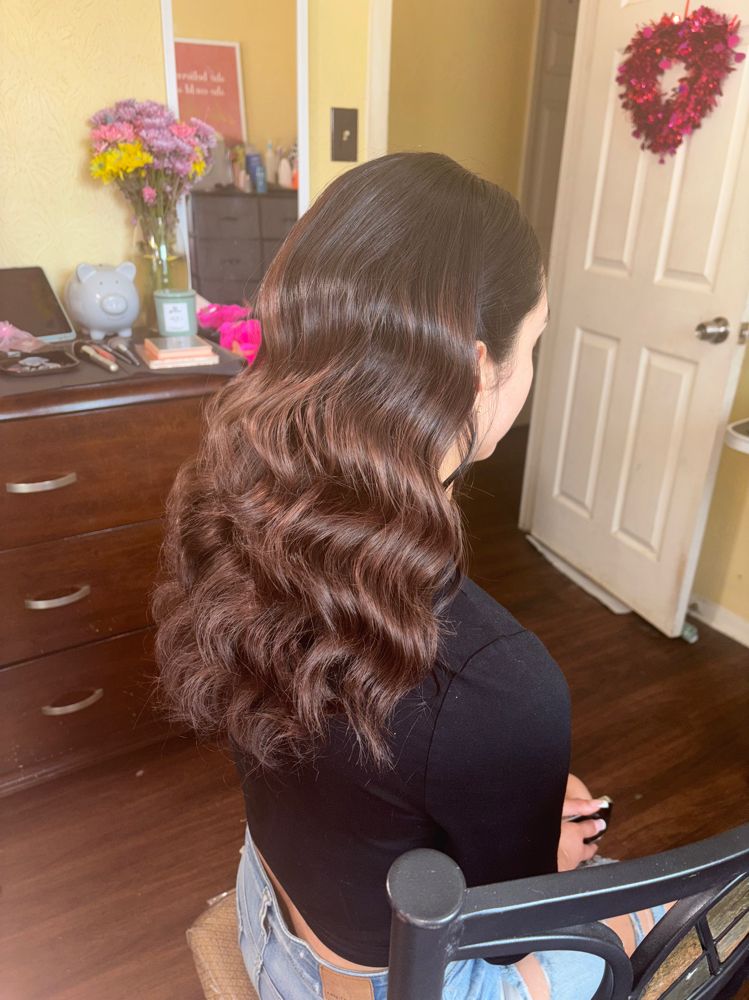 Glam/hollywood Waves