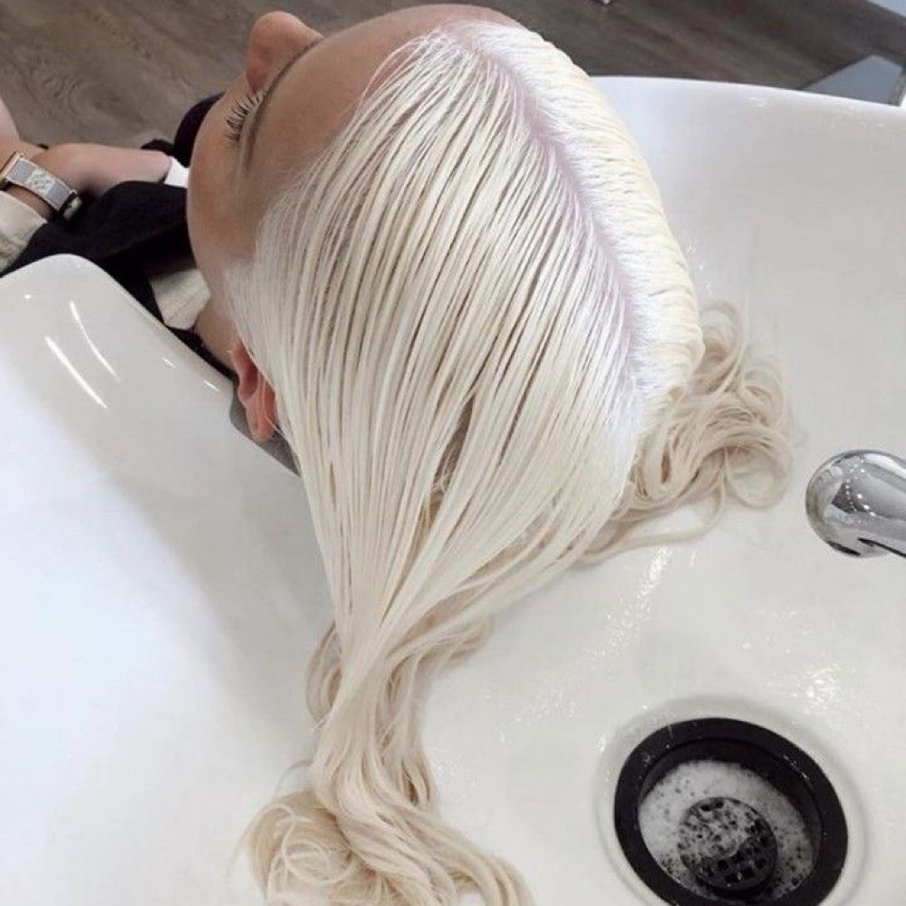 Bleach Root Retouch at Nova Studio in Beaver Falls, PA