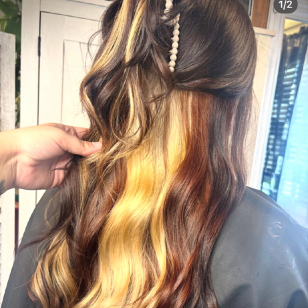 Balayage/ Multi Color at KCJ & Co. in Shelby, NC