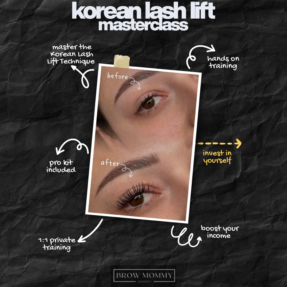 Korean Lash Lift Masterclass
