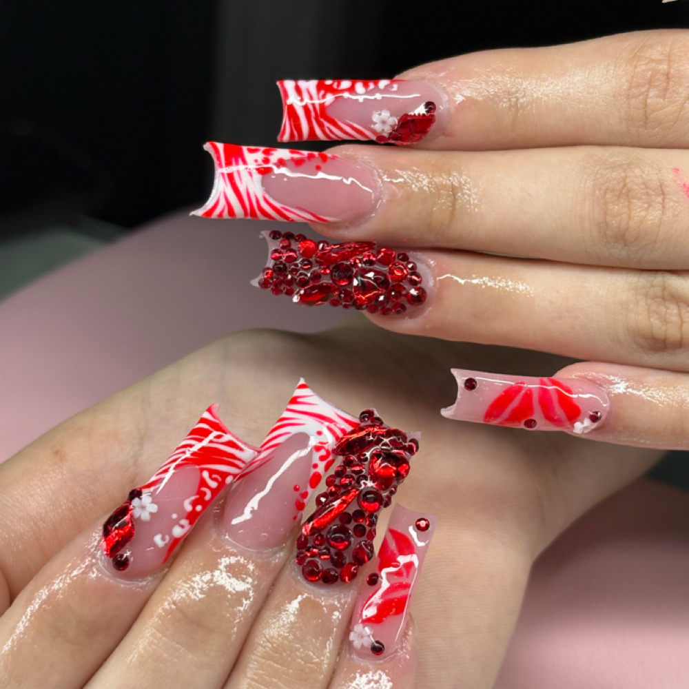 XL Basic Acrlic Full Set at Nails by Kyra in Fredericksburg, VA