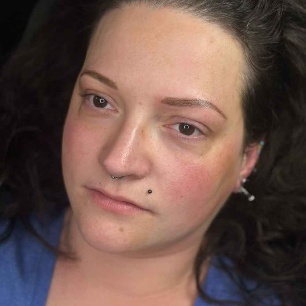 Powder Brow Touch Up at Miss Mandy’s Esthetics & Sugaring in Reynoldsburg, OH