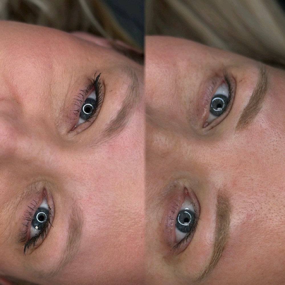 Powder Brow Touch Up at Miss Mandy’s Esthetics & Sugaring in Reynoldsburg, OH