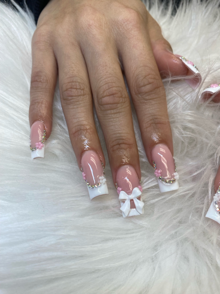 XL Full Set Acrylic (7-8)