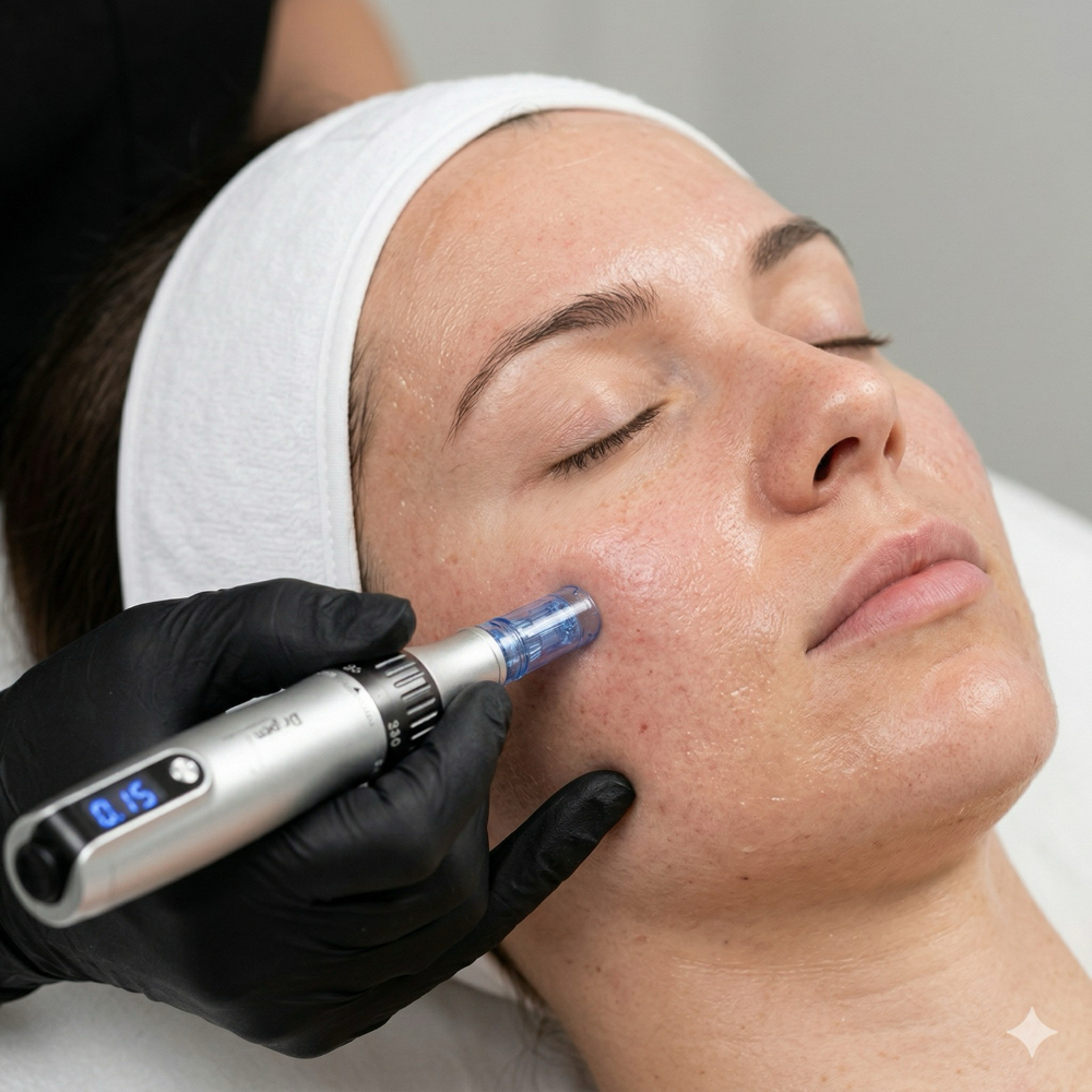 Microneedling at Soul mind and body wellness center in West Palm Beach, FL