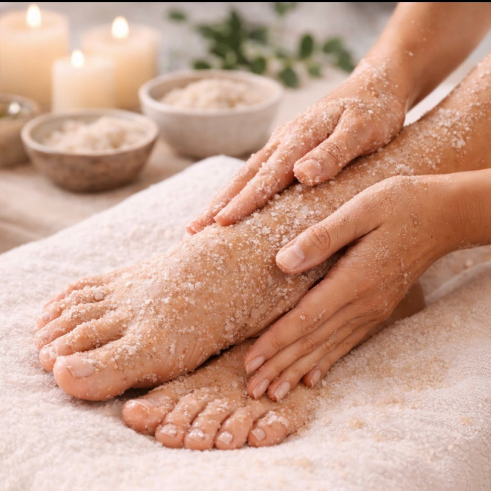 Sea Salt Scrub Combination