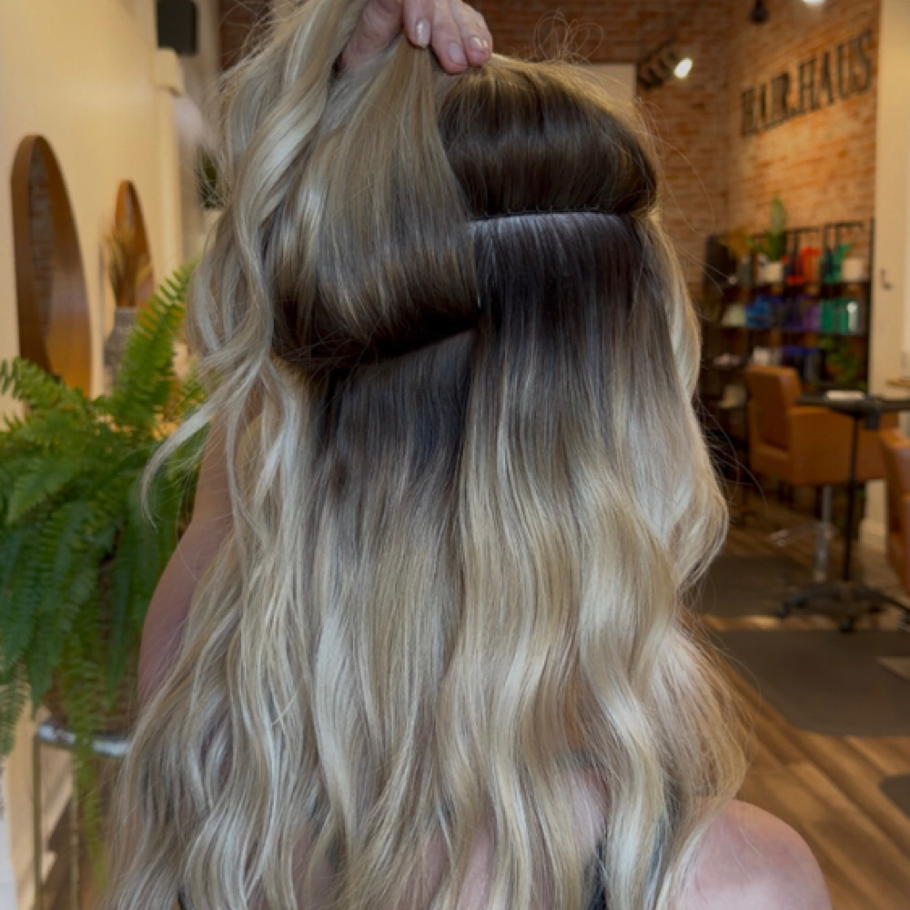 2 Row Extension Move Up/Install at LindsayRappDoesHair in Chico, CA