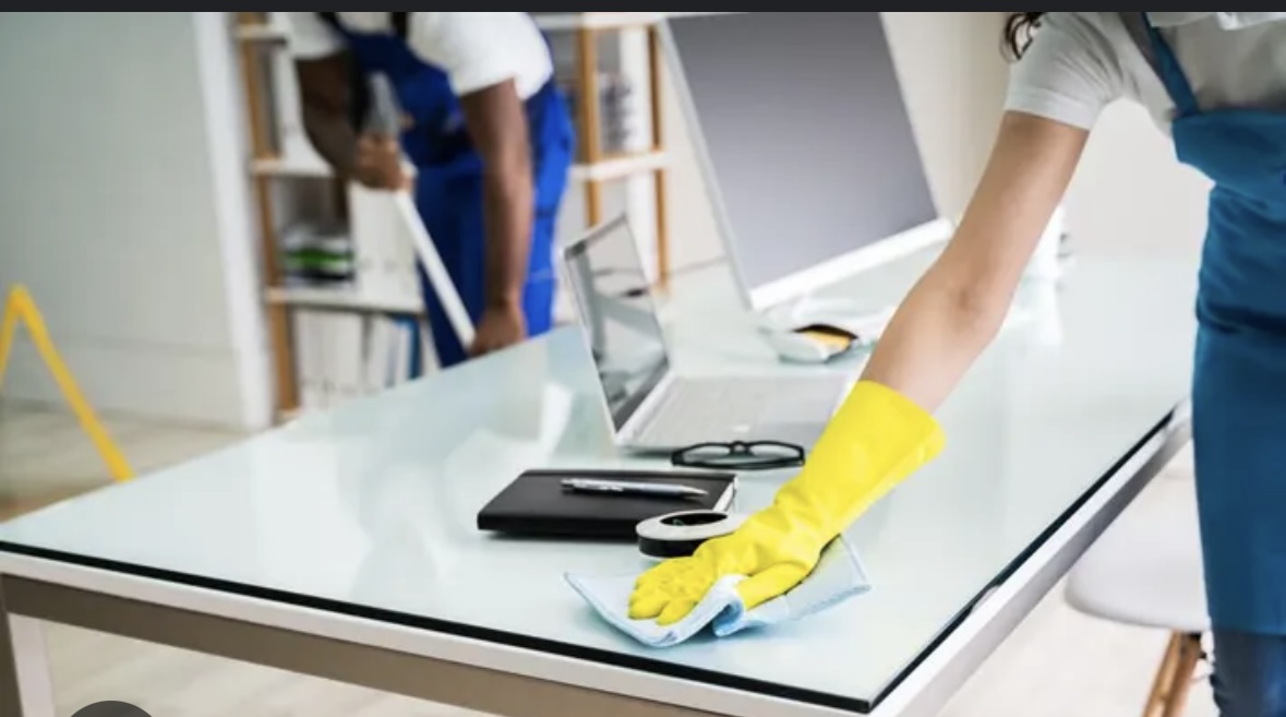 Commercial clean at Excellence cleaning in Eagle River, AK