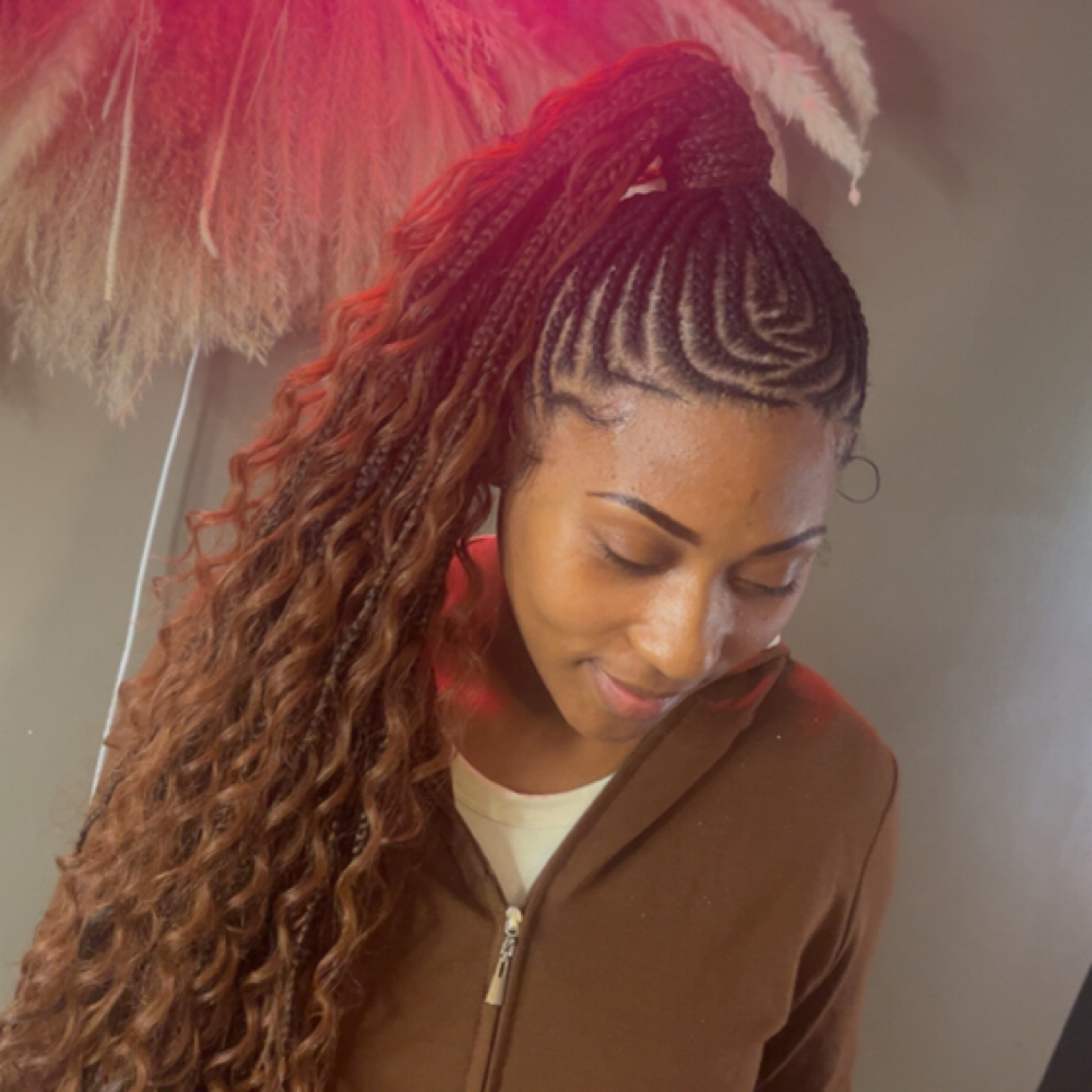 Braided Pony/Bun at Hair.m3.0ut in Moncks Corner, SC