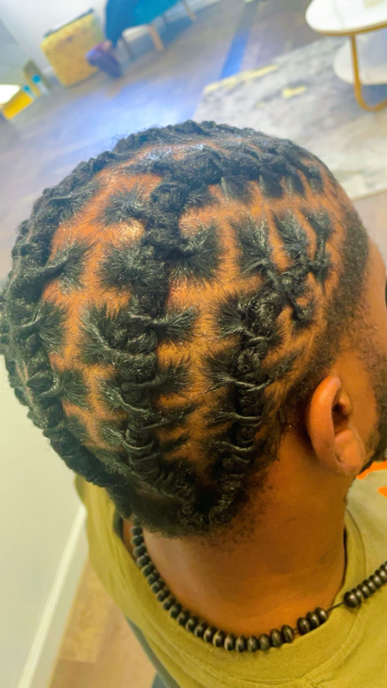 Loc Retwist W/Style