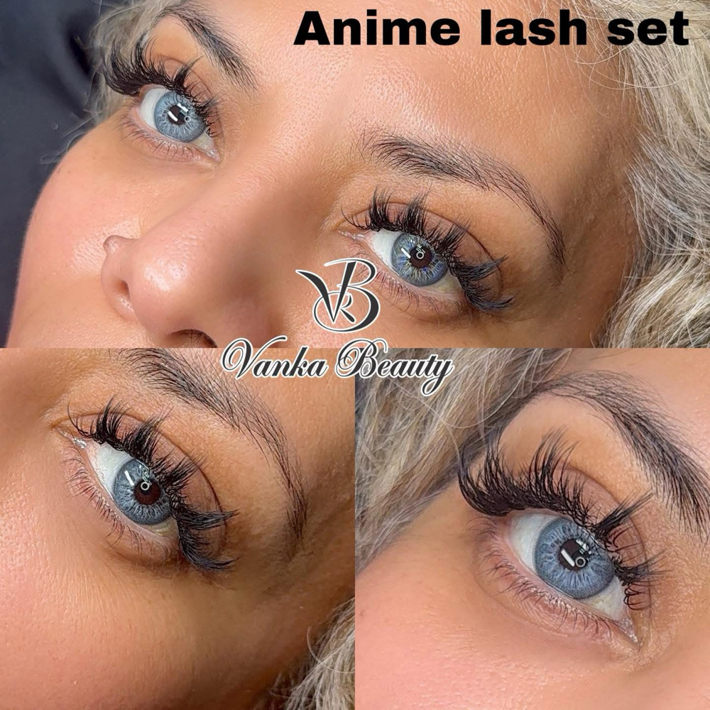 Anime Lash Set at Vanka Beauty in The Woodlands, TX