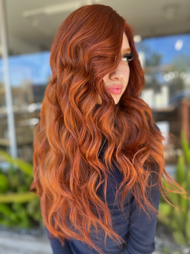 On Scalp Bleach Out