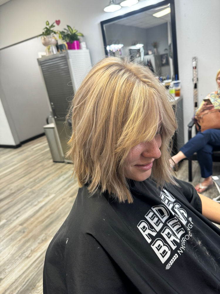 Balayage Short Hair