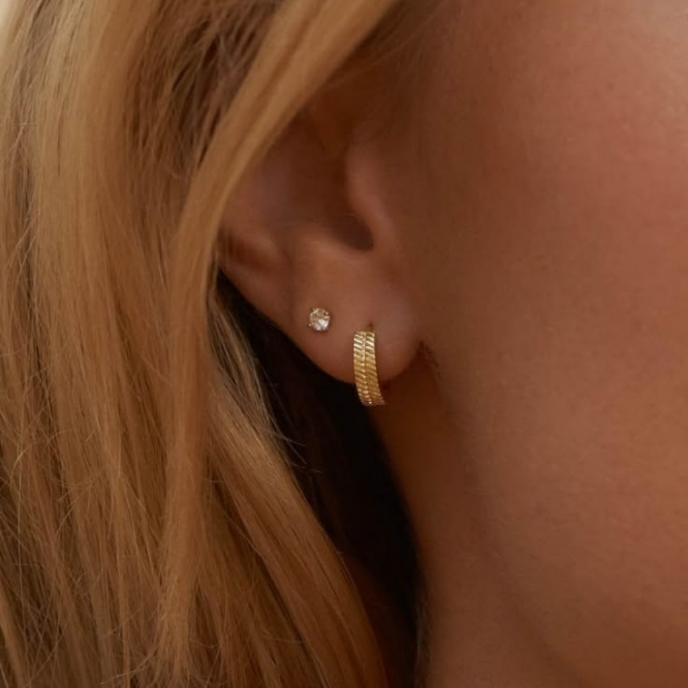 Double Piercing at Nessa Boutique And Salon in Ironton, MO